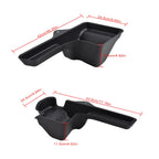 Rear Trunk Side Storage Box Organizer Tray Stowing Tidying For Jeep Wrangler JL 2018 2019 2020 2021 JLU Sahara Rubicon 4 Doors