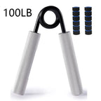 Aluminum Alloy Hand Gripper with Sponge Sleeve Spring Steel Fitness Equipment for Men Home Gym Arm Finger Strength Training