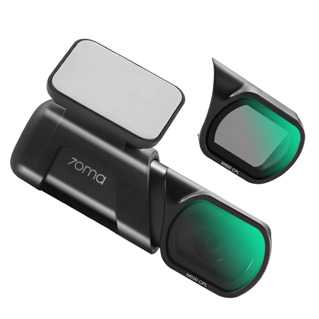70mai M500 Dash Cam CPL Filter Lens - Glare Reduction, Aluminum Alloy, 1pc