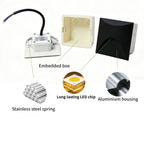 3W Stair Light Indoor Wall lamp Step Light Aisle Corridor Night Light AC85-265V Waterproof IP65 Wall Light