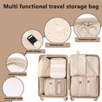 Travel Set Storage Bags Clothes Digital Toiletries Shoes Organizer bag Student Dormitories Clothing Sorting Bags Packing Cubes