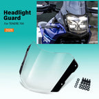 TENERE 2025 Headlight Guard For YAMAHA Tenere 700 Tenere700 Rally Accessories Motorcycle Acrylic Front Light Protector Cover