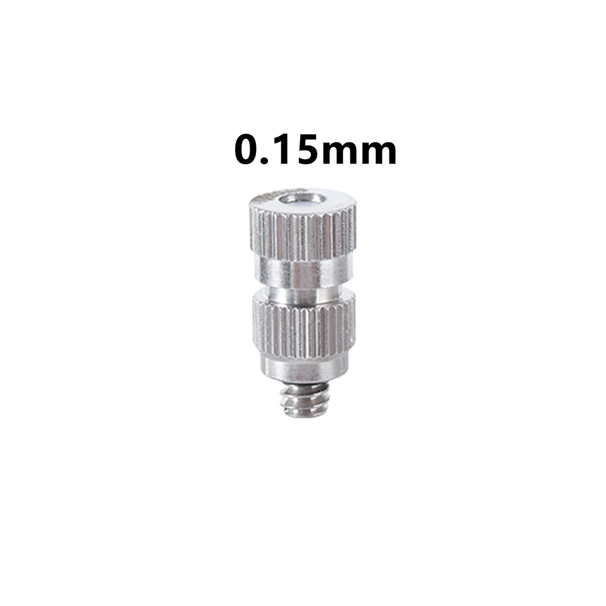 50Pcs High Pressure Mist Cooling Atomizing Sprayer 3/16" 0.1~0.5mm Anti Drip Fog Nozzle Garden Agriculture Irrigation Humidify