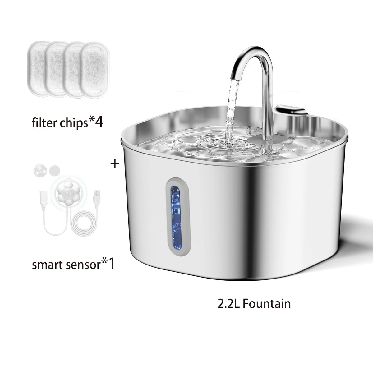 2.2L-4Filters-Sensor / L / 2L