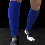 Loogdeel 1Pair Professional Soccer Socks Running Football Basketball Leg Guard Board Covers Breathable Calf Compression Sleeves