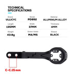 Aluminum Alloy Bike Computer Mount For Cervelo S5 Handlebar Road Bike GPS Headlight Holder Bracke For GARMIN XOSS IGPSPORT