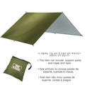 Olive green / 3*3M