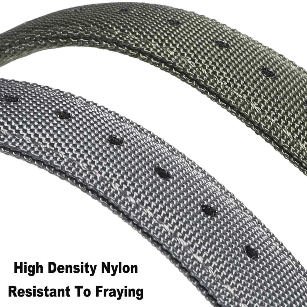 18mm 19mm 20mm 21mm 22mm 24mm Waterproof Sailcloth Watch Strap Two-Sided Nylon Watchband Quick Release Band Sport Belt For Men