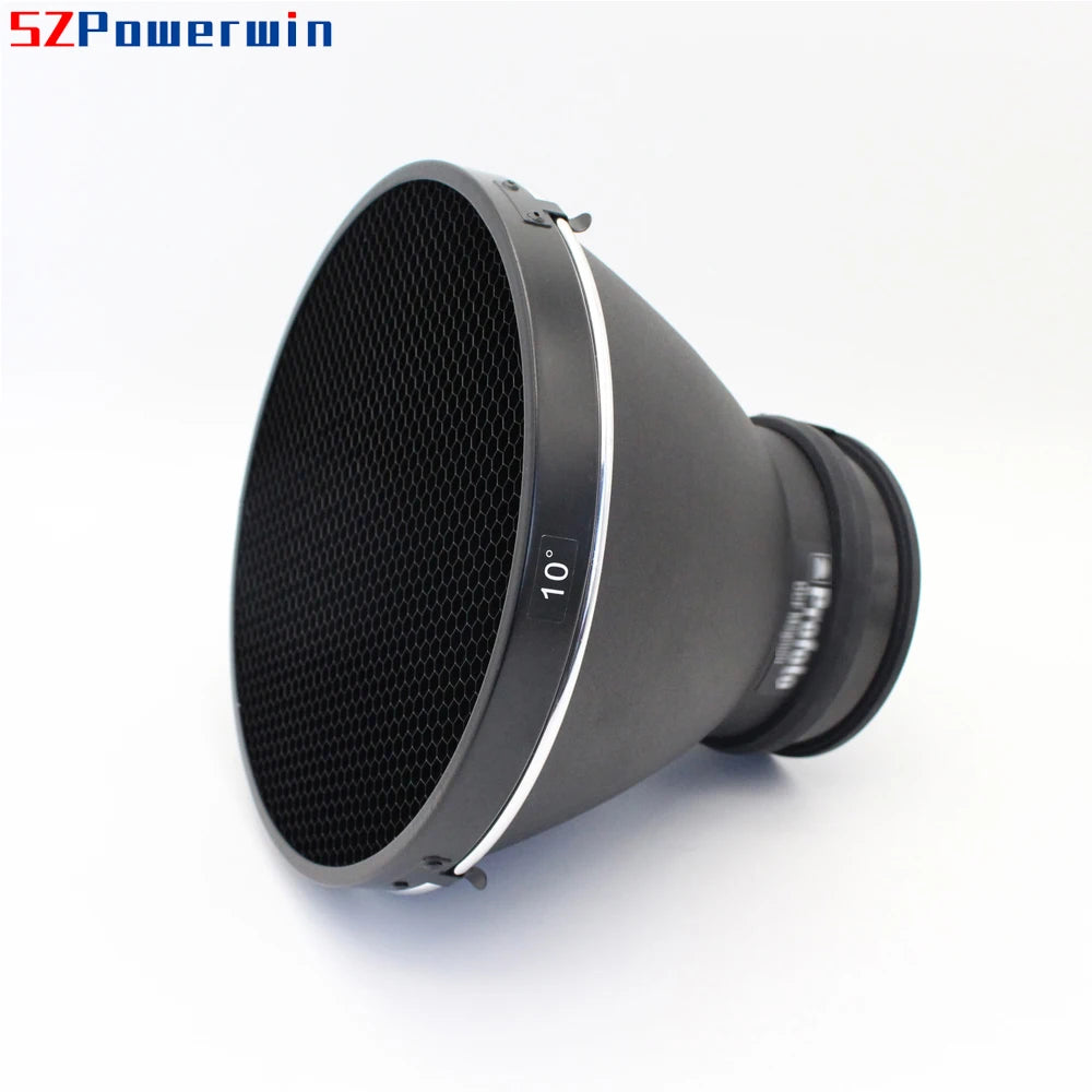 Powerwin New 5° 10° Degree Honeycomb Set for Profoto OCF Magnum Reflector Aluminum Diffuser Grid with Fasteners Case