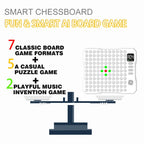 14 in 1 Multifunctional Smart Board Game Electronic Chess Backgammon Go Tic-Tac-Toe Whack-a-Mole Combe for Kids Educational Toy