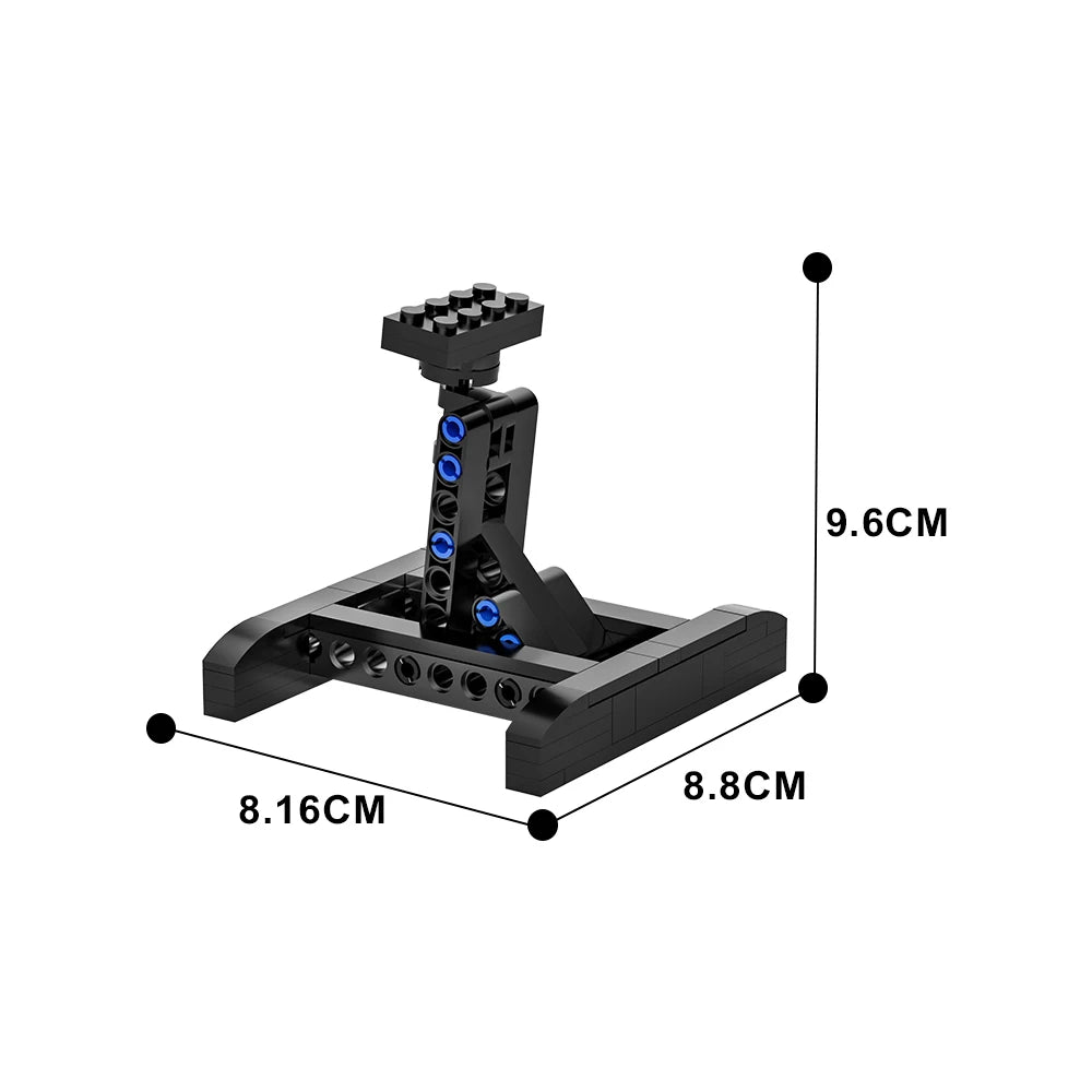 MOC Display Stand Building Blocks Bracket For Space Wars Fighter 75102/75149/75218 Support Bricks Kids Toys MOC Gift