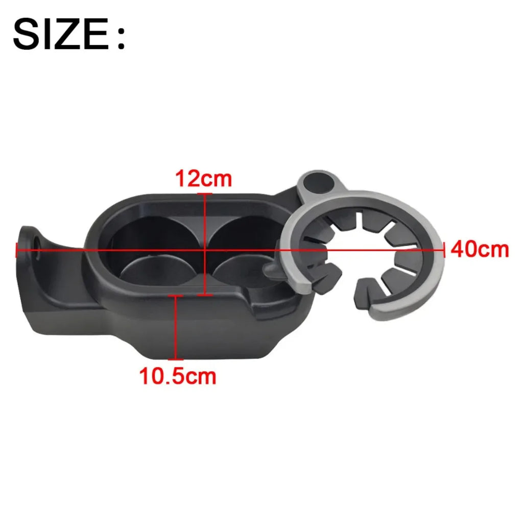 Car Mount Center Console Interior Accessories Double Cup Holder For Mercedes Smart 451 450 1998-2015 A4518100370