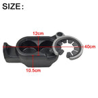 Car Mount Center Console Interior Accessories Double Cup Holder For Mercedes Smart 451 450 1998-2015 A4518100370
