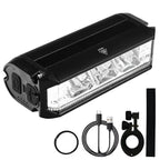 1800LM 3 Led MTB Bicycle Lights 2000MAH Rechargeable Bike Light Flashlight Outdoor Cycling Bike Accessories for Electric Scooter