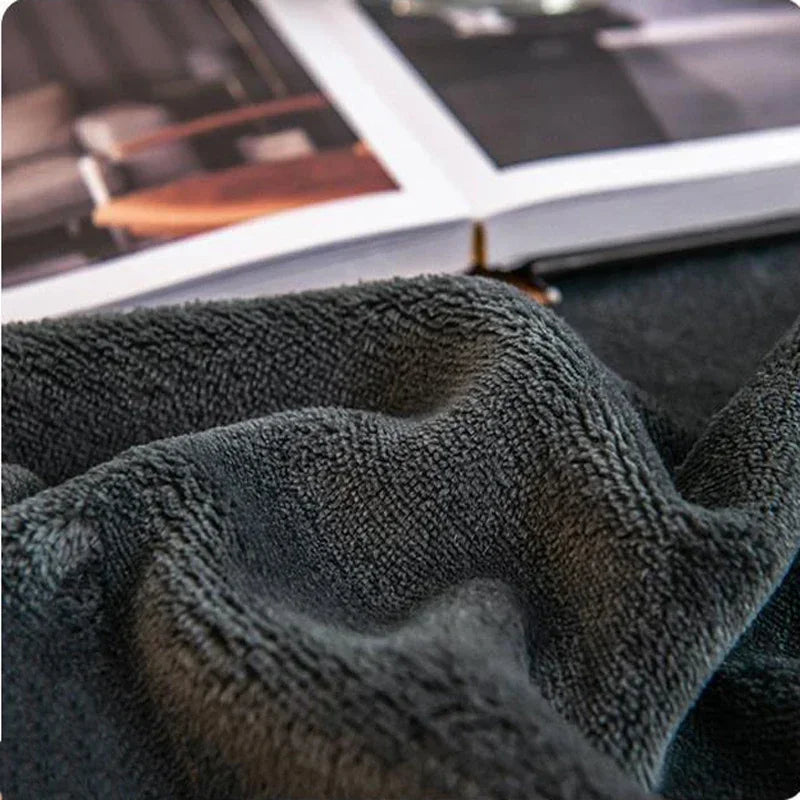 Soft Warm Plush Fitted Sheet Elastic Mattress Cover Fluffy Coral Fleece Bed Linen Winter Couple Luxury Double Bed Bedding
