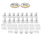 Drawer Latch Cabinet Door Magnetic Child Safety Lock Limiter Children Protection Baby Safety Lock Invisible Lock Kids Security