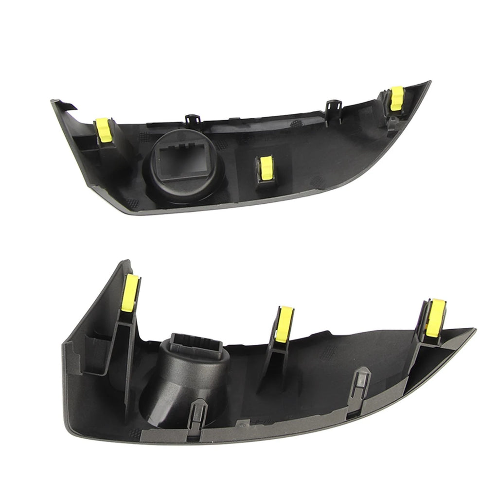 New 2Pcs Center Dash Air Vent Radio Bezel Trim 55412 42060 B1 Dashboard Instrument Cluster Panel for Toyota RAV4 2006 to 2012