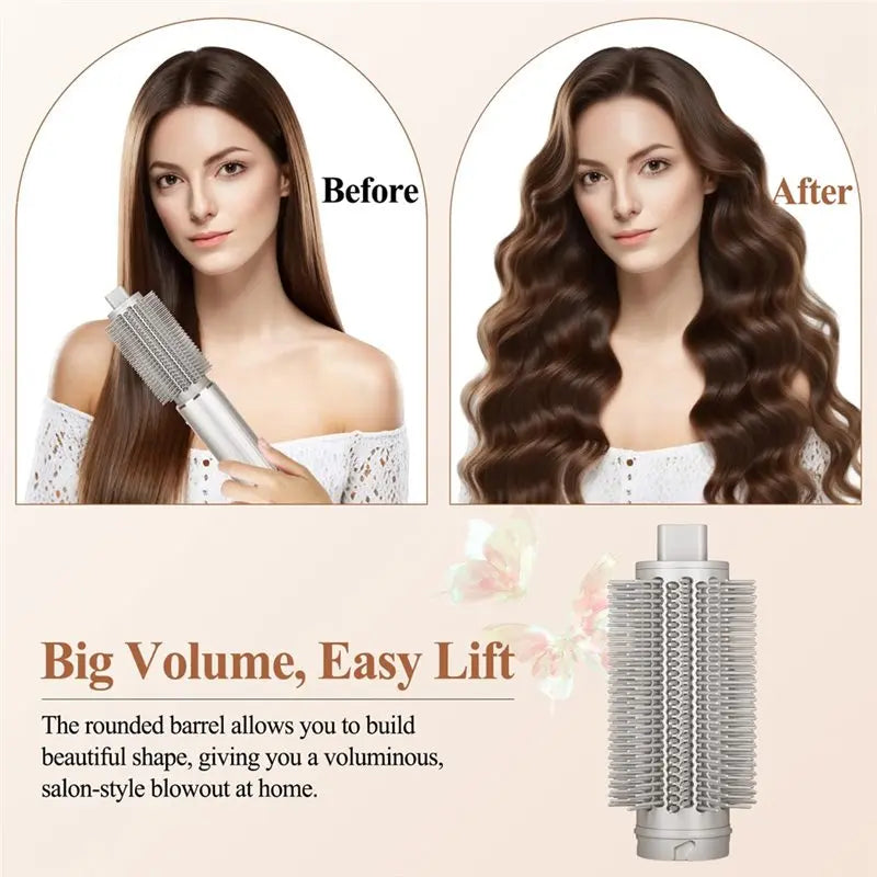 ABBK-Round Brush For Shark Flexstyle, Volumizing Round Brush For Shark Flex Style Attachment