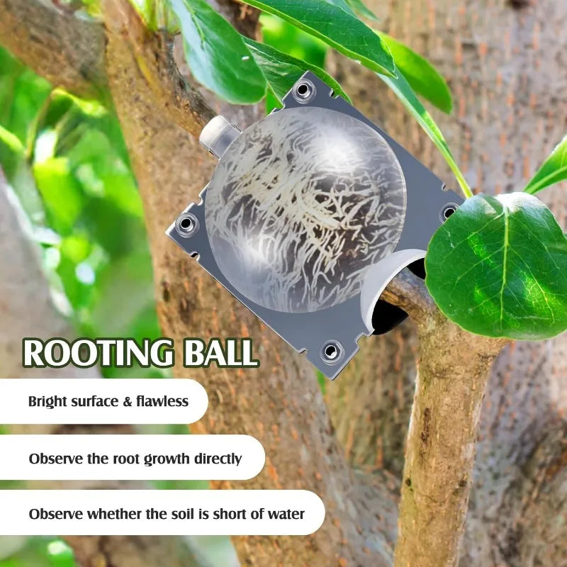 Air Layering Pods Plant Rooting Ball High Pressure Propagation Root Growing Box Graft Breeding Case for Garden Planting Supplies