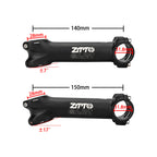 ZTTO Long Stem 7/17 Degree Bicycle Handlebar Stem Riser 31.8mm Bike Table 140/150mm Road MTB Power Steering Wheel Extension Part