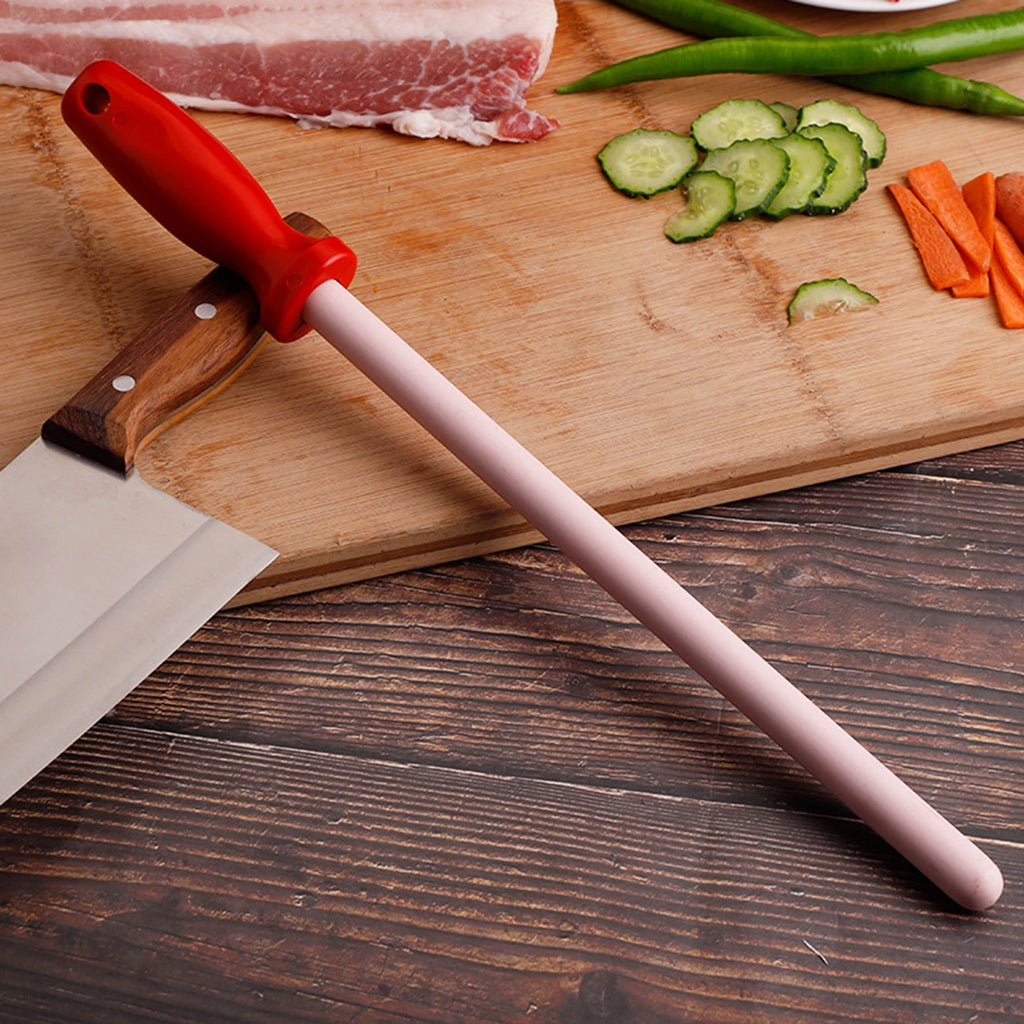 Sharpener Ceramic Rod Bar Grinding Sharpening Bars Cutting Edge Correction Kitchen Accessories Gadgets Tools Household