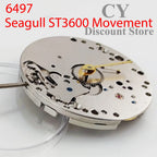 ST3600 Mechanical Movement High Accuracy  17 Jewels Replace ETA 6497 Movement for men's watch wrist watch men