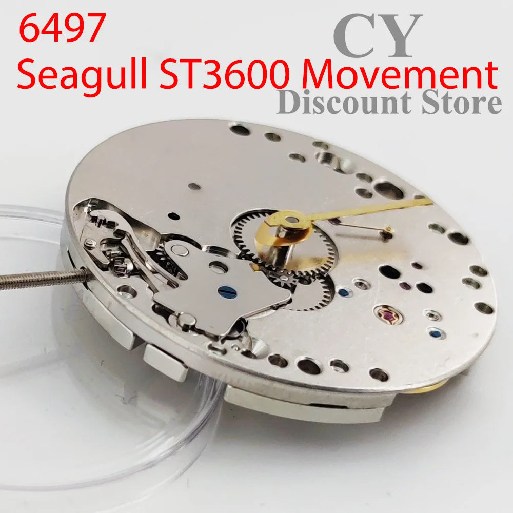 ST3600 Mechanical Movement High Accuracy  17 Jewels Replace ETA 6497 Movement for men's watch wrist watch men