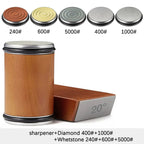 2025 Rolling Knife Sharpener Kit For Straight Edge Roller Knife Sharpening With Industry Diamonds Chef Knife Set Fast Delivery