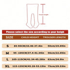 4 Pieces Children's Baby Girl's Toddler Solid Tights - Perfect For School, Dancing & Play