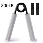 Aluminum Alloy Hand Gripper with Sponge Sleeve Spring Steel Fitness Equipment for Men Home Gym Arm Finger Strength Training