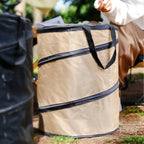 1pc Pop-up Trash Can, Outdoor Portable Camping Folding Trash Can Camping Trash Can Gardening Garden Garbage Bag Garden Leaf Buck