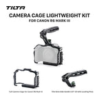 Tilta Camera Cage for Canon EOS R6 Mark III / R5 Mark II with cable clamp, top handle, Arca base