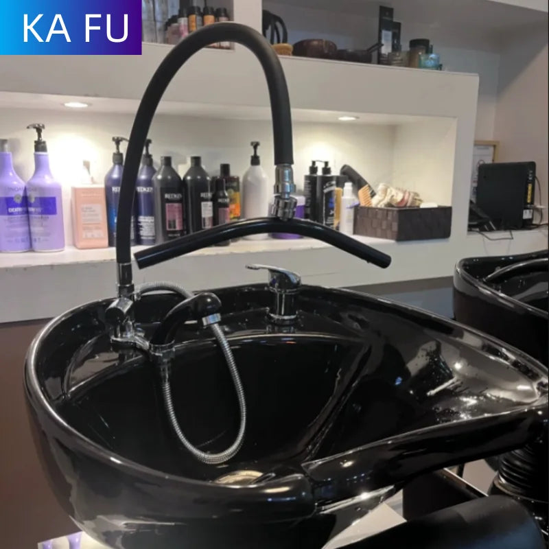 Beauty Salon Head Spa Waterfall Outlet Professional Water  Waterfall Frame for Shampoo Washbasin Sink Accessory