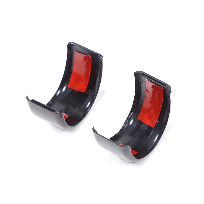 ABS Carbon Fiber/Red/Black For BMW 5 Series G60 2024 2025 Car Steering Wheel Ring Cover Interior Accessories