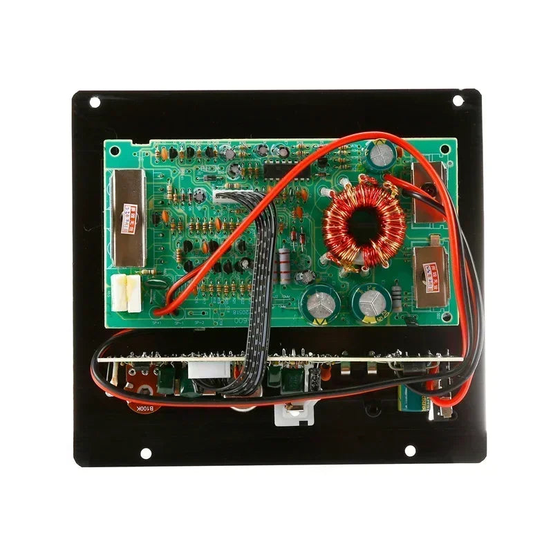 12V 600W Mono Car Audio Amplifier Powered Subwoofer Bass Amplifiers Board Player Automotive Amplifie r Module 3D Crystal Power