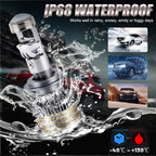 OVEHEL Led Projector Lens H7 H4 Car Headlight H11 6400000LM 4200W Bulb 9005 9006 Canbus 6000K Auto/Moto Fog Light LHD 12V 24V