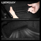 LUCKEASY for Tesla Model Y Launch 2025 Juniper Air Outlet Protective Cover Car Seat air Outlet Grille Air Vent Outlet Cover ABS