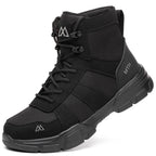 Light Breathable Protection Safety Shoes Men Steel Toe Cap Anti smash Work Shoes Anti-puncture Indestructible Man Safety Boots