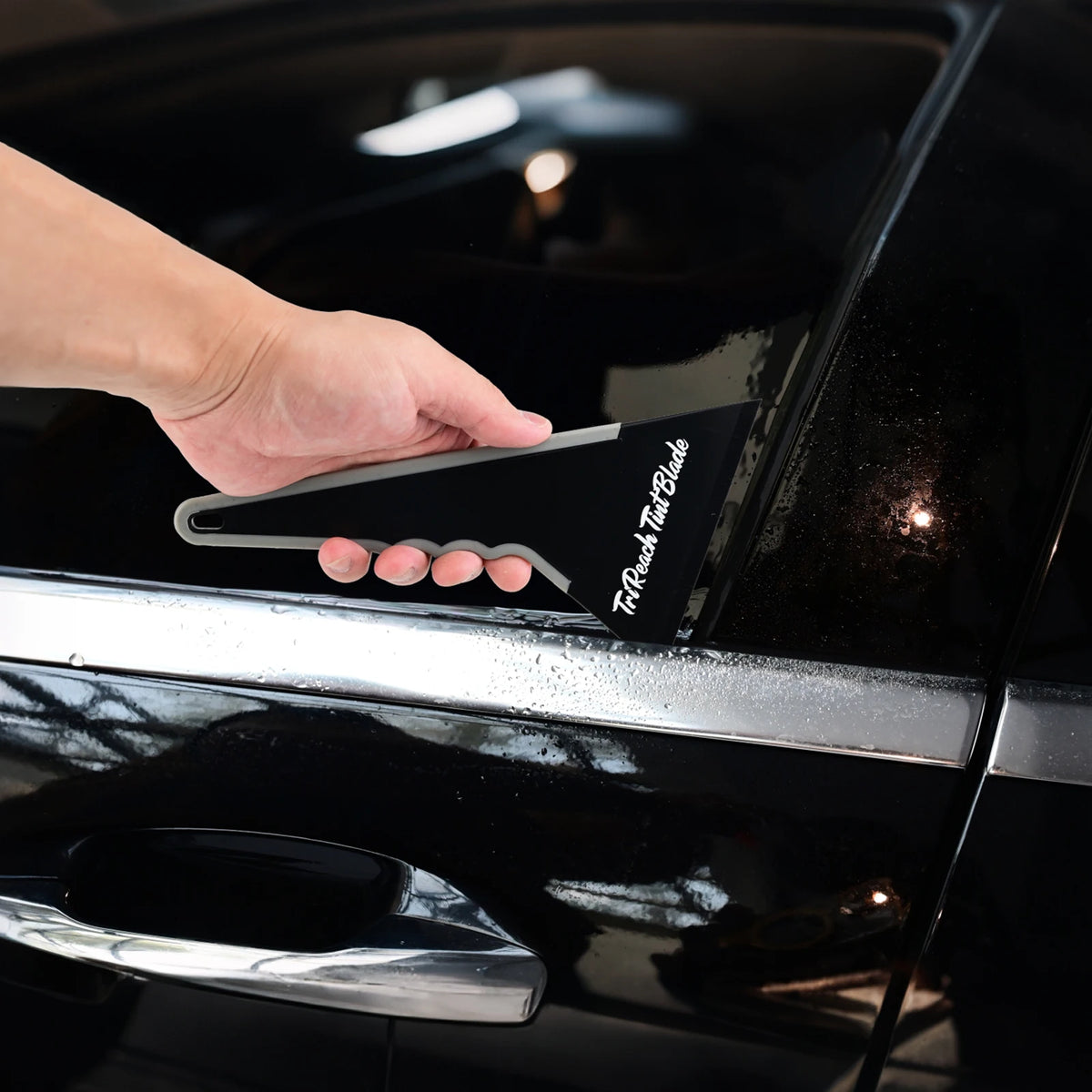 FOSHIO Triangle Contour Squeegee Set 3pcs for Car Vinyl Wrap Window Tint Film