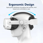 Upgraded Adjustable Head Strap For Quest 3/3S Replacement Headband For Quest 3S Comfort Wear Elite Strap Headwear VR Accessories