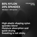 ROCKBROS Summer Cycling Bib Shorts Lightweight Breathable Anti-slip Bib Pants Elastic Comfortable Soft Pad Men Cycling Shorts