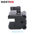 NICEYRIG Camera Counterweight Mounting Clamp for DJI RS Mini Series/DJI RoninS/Zhiyun Weebill (Open Range:16-29MM)