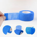 Self Adhesive Elastic Bandage Wrap Tape 2.5cm x 4.5m 1 Roll, Assorted Colors