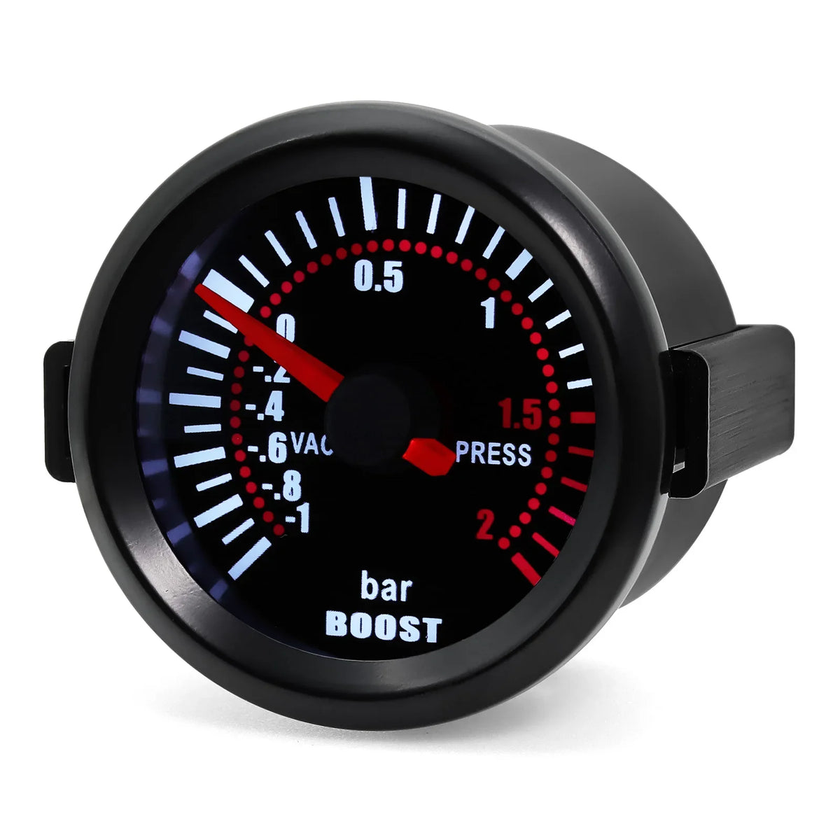 2" 52mm Digital Car Boost Meter Water Temp Oil Temp Oil Pressure RPM Tachometer Voltage Vacuum For 12V Car Smoke Lens Gauge