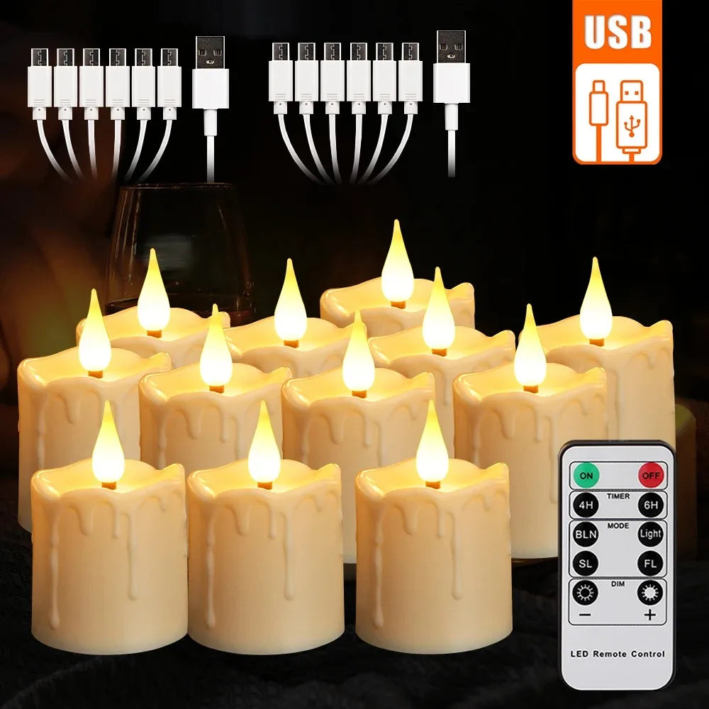 12pcs ivory