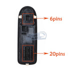 Electric Power Window Control Switch Button for 2007-2013 Peugeot 308 508 Citroen C5 2007-2013 98054508ZD 96644915 98053439
