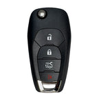 YOCASTY 5933396 2/3/4 Buttons Flip Remote Car Key 433MHz ASK For Chevrolet Cruze Avo Holden Trax LS badge Trailblazer PCF7941E
