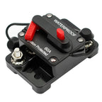 DaierTek 20A-300A Circuit Breaker 12V Trolling with Manual Reset Boat Manual Power Protect for Audio Fuse Car 48VDC Waterproof