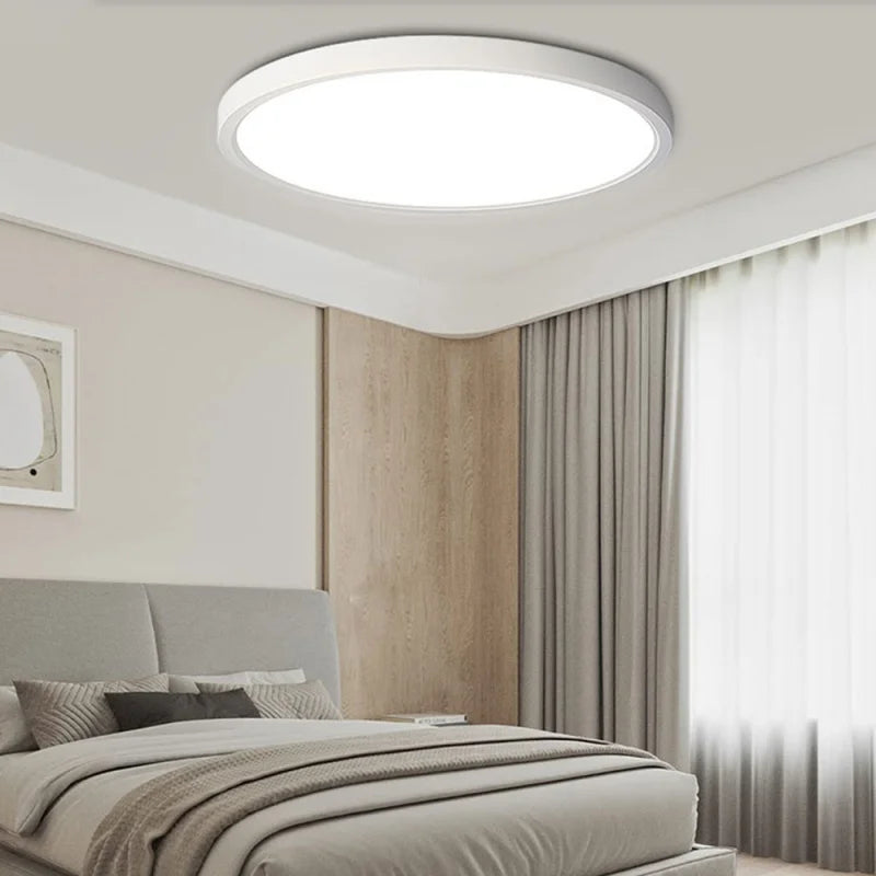 Ultra-Thin LED Ceiling Lamp Chandelier 23/30cm with Remote Control for Home Decor Lighting in Living Room Bedroom Kitchen