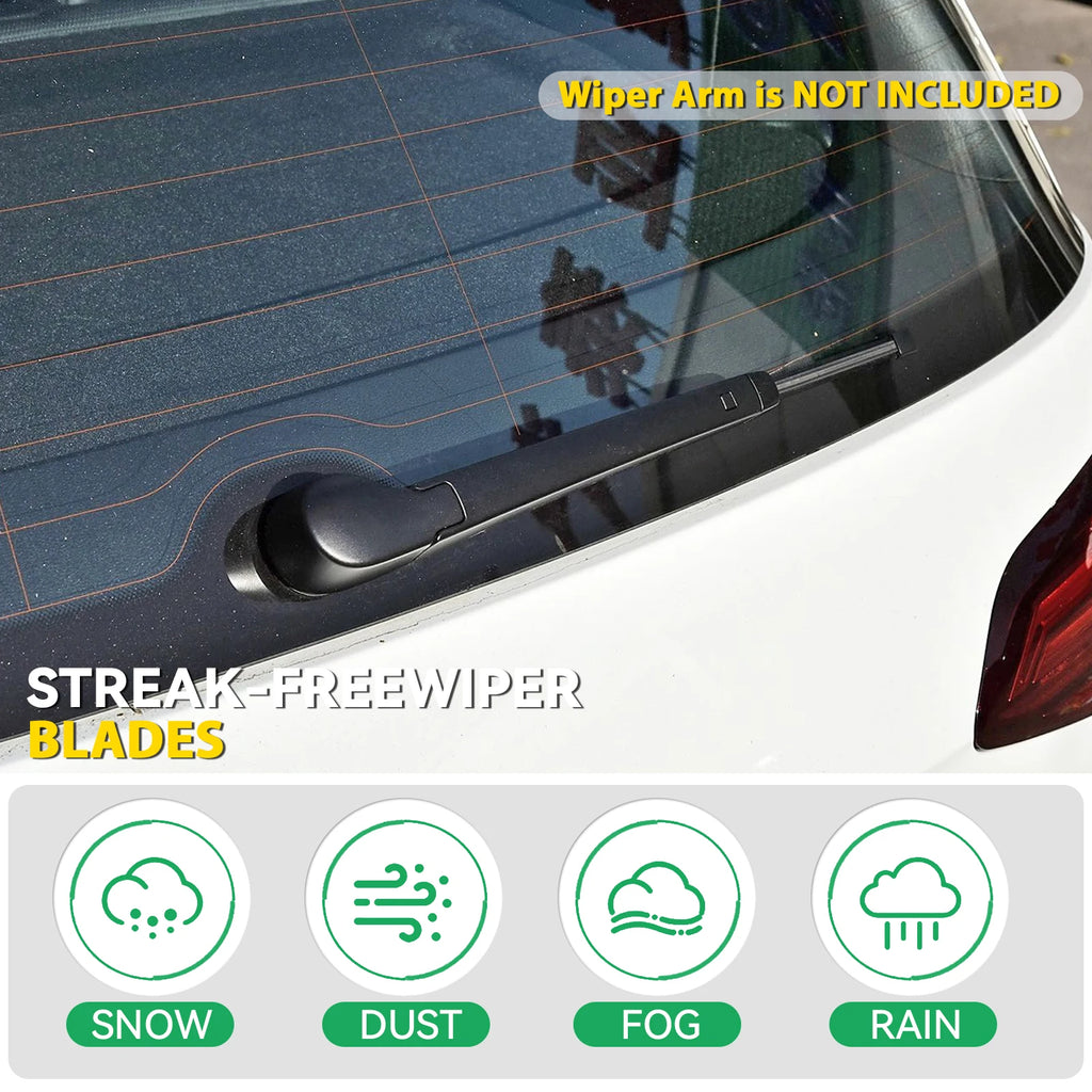 Erick's Wiper LHD Front & Rear Wiper Blades Set For Seat Ateca 2016 - 2023 Windshield Windscreen Window Brushes 26"18"11"